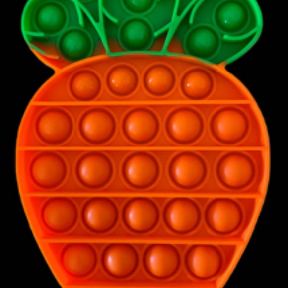Fidget Toy Pop Its Carrot - Picture 1 of 1